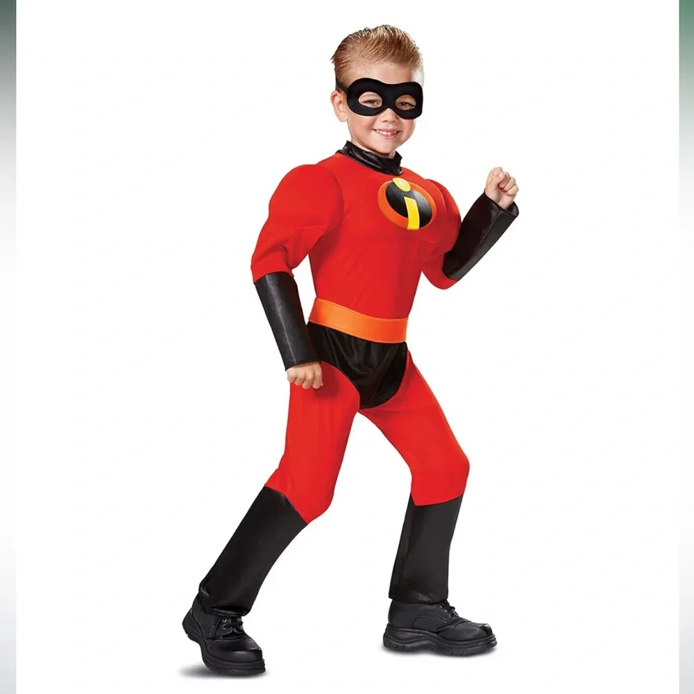 Disguise Disney Pixar Dash Incredibles 2 Toddler Boys' Costume, size 2T Muscle